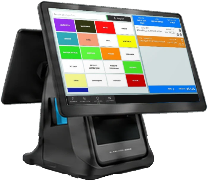 Pegasus PDV em terminal touch